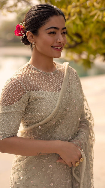 Rashmika Mandanna, South, Beautiful, Heroine HD phone wallpaper