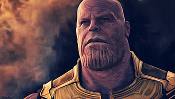 Thanos In Avengers Infinity War Artwork, thanos, avengers-infinity-war, movies, 2018-movies, artwork, artist, deviantart HD wallpaper