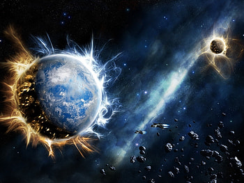 Fantasy, Planets, Universe HD wallpaper