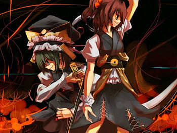 touhou_girls, amit, omdave, matu, hrdave HD wallpaper