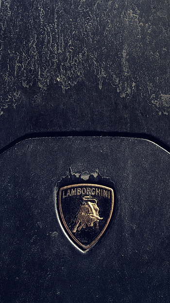 Lamborghini Logo, Artistic , Eye-catching design, Car logo HD phone wallpaper