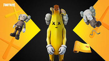 Kaws Skeleton Outfit Fortnite HD wallpaper