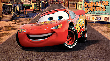 background, Cars movie, Lightning McQueen, Disney Cars HD wallpaper