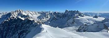Aiguille du Midi French Alps, winter, alps, french, aiguille de midi, snow HD wallpaper