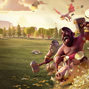 Hog Rider Clash Of Clans, hog-rider, clash-of-clans, supercell, games, 2016-games HD phone wallpaper
