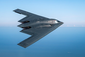 : Northrop Grumman B-2 Spirit Military Bomber in Flight, aircraft, military, air force, bomber, Northrop B-2 Spirit HD wallpaper