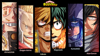 My Hero Academia Characters HD wallpaper