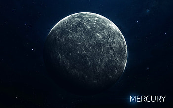 Mercury, Futuristic , Space exploration, Abstract background HD wallpaper