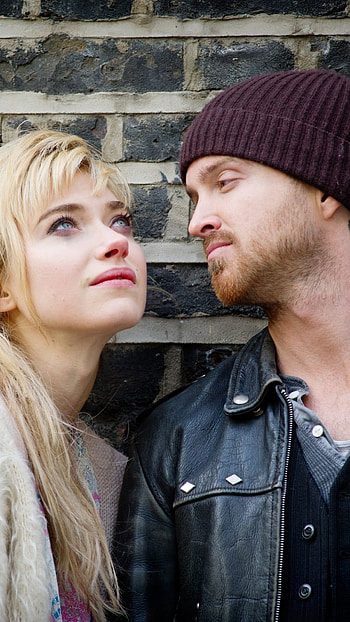 Imogen Poots, A Long Way Down, Aaron Paul HD phone wallpaper