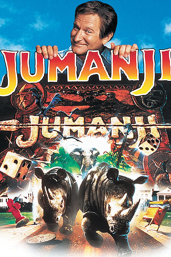 Jumanji, Accessible on Movies Anywhere, Family adventure movie, Exciting game HD phone wallpaper