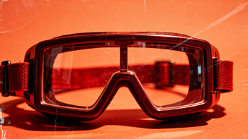 Crimson Visor — Goggles, Goggles HD wallpaper
