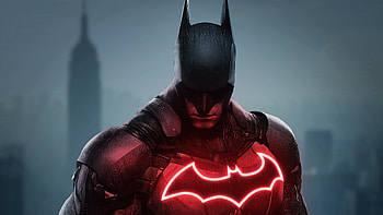 Batman Dark Red 2020, batman, superheroes, artwork HD wallpaper