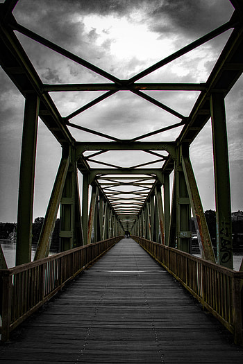 Cities, Architecture, Bridge, Construction, Design HD phone wallpaper