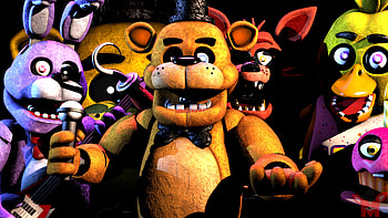 Fazbear Entertainment, Freddy Fazbear's Pizza, Classic Animatronics, Original Animatronics, Five Nights at Freddy's HD wallpaper