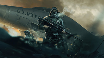 Sniper Rifle , sniper, warrior, artist, artwork HD wallpaper