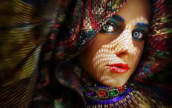 lady, model, abstract, graphy HD wallpaper