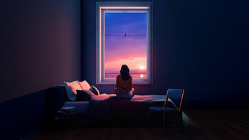 Notions, artist, artwork, art, digital-art, ai, girl, view HD wallpaper