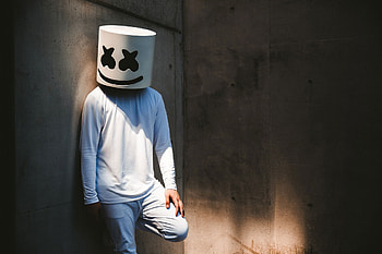 Marshmello Alone, marshmello, dj, music, singer, alone HD wallpaper