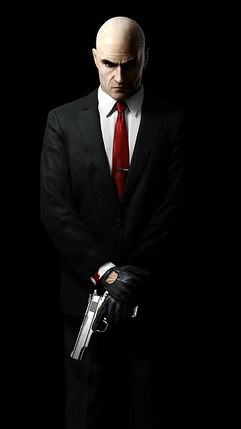 Hitman , Stylish backgrounds, Sophisticated design, Game-inspired HD phone wallpaper