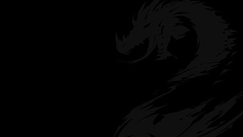 Plain Black As HD wallpaper