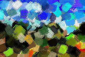 Texture, color, brushes, mark, art HD wallpaper