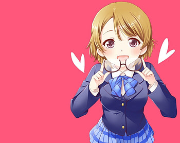 Spectacle, blond hair, blonde, cute, nice, sunglasses, short hair, glasses, blonde hair, female, plain, sweet, blond, ribbon, girl, kawaii, anime girl, simple, pink, anime, pretty, lovely HD wallpaper