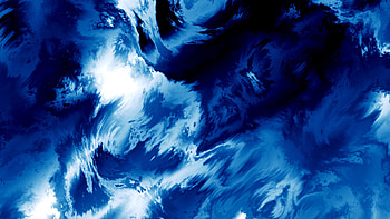 Blue White Paint Stains Art Pattern Abstraction Abstract HD wallpaper