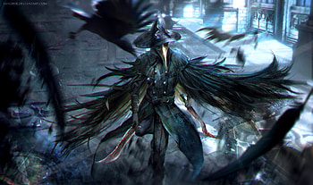 Bloodborne Crow Dagger Warrior Game, bloodborne, games HD wallpaper