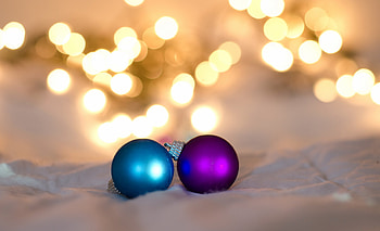 Holidays, Glare, Balls, Christmas Toys, New Year's Toys HD wallpaper