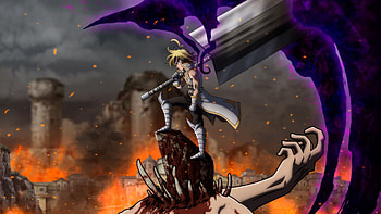 Meliodas, Anime character, Seven Deadly Sins, Live HD wallpaper