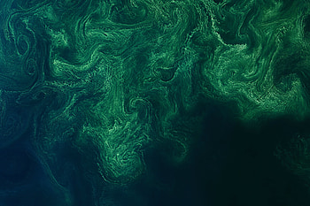 Abstract, Sea, Waves, View From Above, Surface HD wallpaper