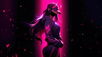 Dont Mess With Me, neon, artist, artwork, digital-art HD wallpaper