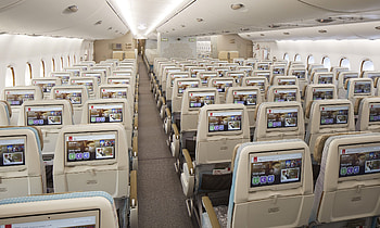 Economy class, Emirates Airline HD wallpaper