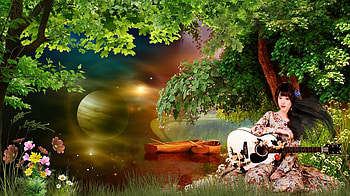 Alone, motminh, songcodon, xinep, bendong HD wallpaper