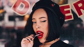 Doja Cat, Computer , Eye-catching visuals, Digital art HD wallpaper
