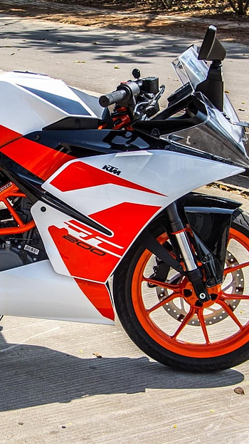 Ktm Rc 200, Road Parking HD phone wallpaper