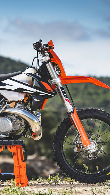 300 EXC, KTM Dirt Bikes HD phone wallpaper
