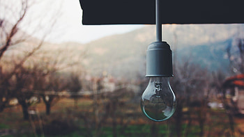 Miscellanea, Miscellaneous, Glass, Lamp, Electricity HD wallpaper