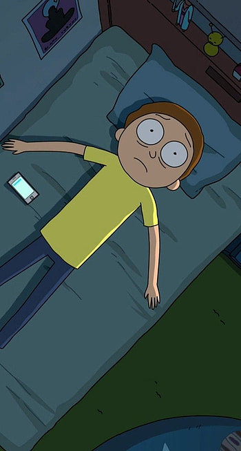 Sad, Rickandmorty, Rick HD phone wallpaper
