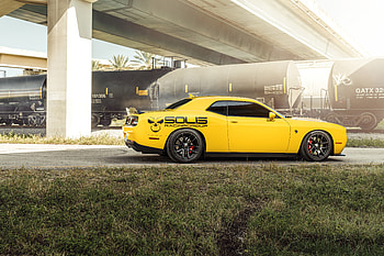 2019 Dodge Challenger, muscle car HD wallpaper