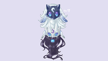 Chibi Kindred by Tl (2) Fan Art Artwork League of Legends lol HD wallpaper