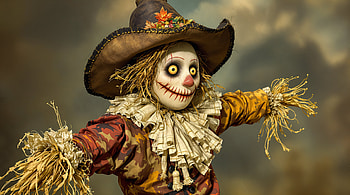 Spooky Scarecrow: A Captivating Ultra, scarecrow, halloween, spooky, rural, decoration HD wallpaper