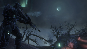 Halo: Reach gaming, Animated battlegrounds, Terrifying enemies, Cinematic thrill HD wallpaper