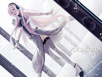 ~Megurine Luka~, Megurine Luka, heads, anime, pretty, vocaloid, pink hair, long hair HD wallpaper