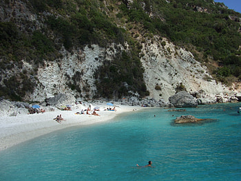 GREECE-Lefkada beach, island, beach HD wallpaper