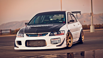 Lancer Evo IX, Mitsubishi HD wallpaper