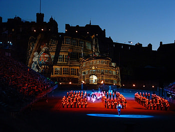 Edinburgh Tattoo, tattoo, edinburgh, castle HD wallpaper