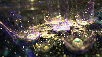 Abstract fractal, backgrounds, Colorful ry, Abstract design HD wallpaper