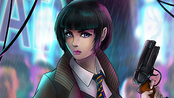 Joi Blade Runner , blade-runner-2049, digital-art, artist, artwork, deviantart HD wallpaper