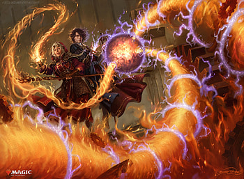 Magic: the Gathering - Twinferno, man made, Magic: The Gathering HD wallpaper
